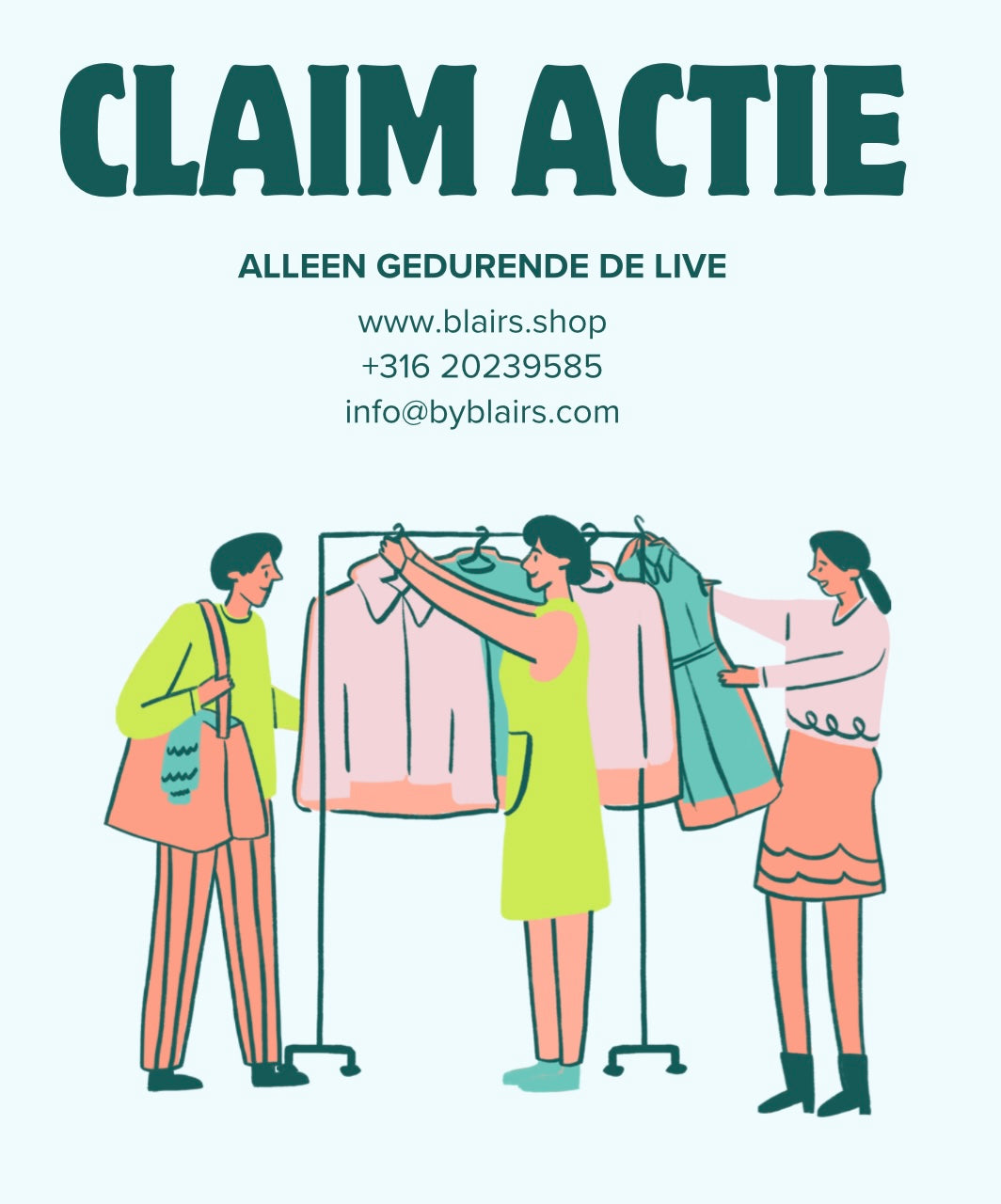 CLAIM UW ACTIE
